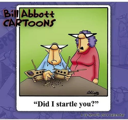 Bill Abbott Cartoons 2014 Wall Calendar