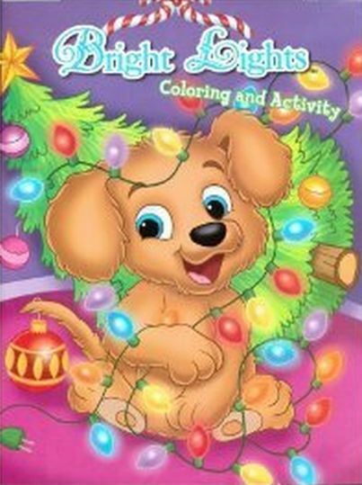 Bright Lights Christmas Coloring & Activity Book