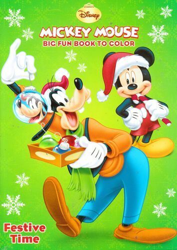 Mickey Mouse Big Fun Book to Color ~ Festive Time