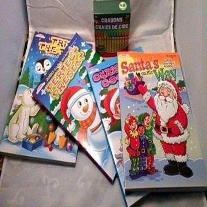 Kappas Holiday Jumbo Coloring & Activity Book Set of 4