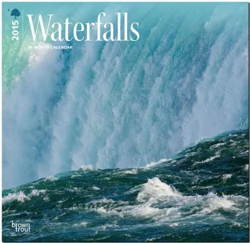 Waterfalls 2015 Wall Calendar