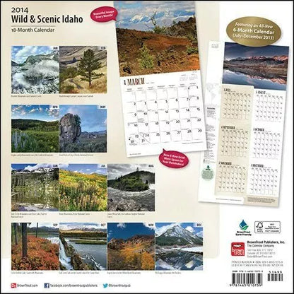 Wild & Scenic Idaho 2014 Wall Calendar