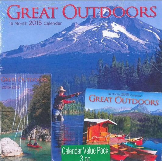 2015 Wall Calendar Value Pack (Great Outdoors)