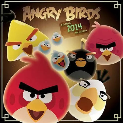 Angry Birds 2014 Small Wall Calendar