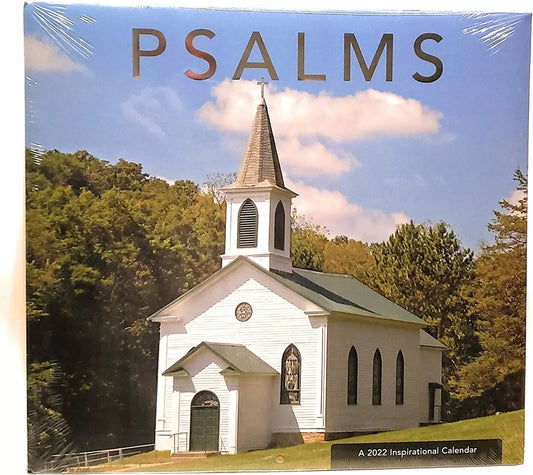 2022 Book of Psalms Wall Calendar - Features 12 Inspirational