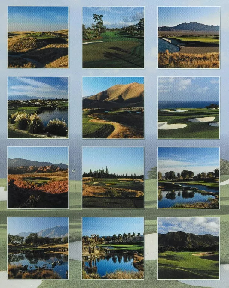 STUDIO18 ~ 2014 - 16 Month Wall Calendar 12" x 12" - Golf Courses