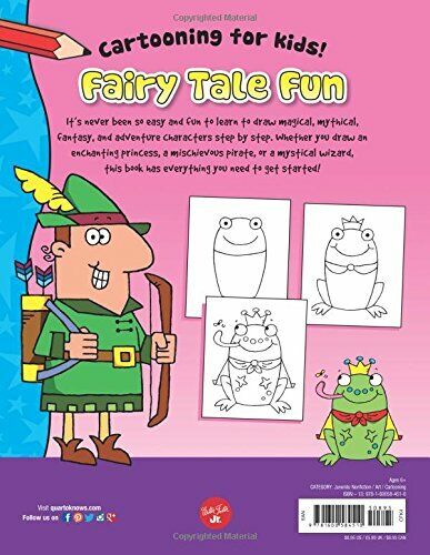 Fairy Tale Fun (Cartooning for Kids) Paperback Book