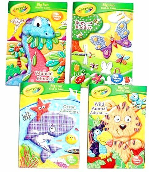 Crayola Big Fun Book to Color Multipack (Set of 4)