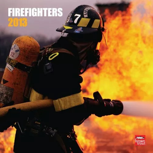 Firefighters 2013 Square 12X12 Wall Calendar (Multilingual Edition)