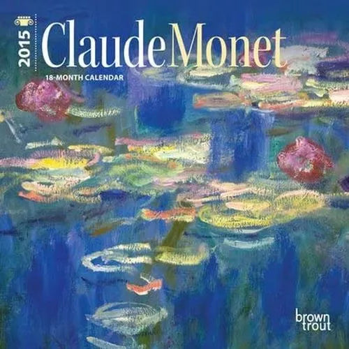 (7x7) Claude Monet - 2015 Mini Calendar