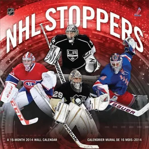 NHL Stoppers 2014 Wall Calendar